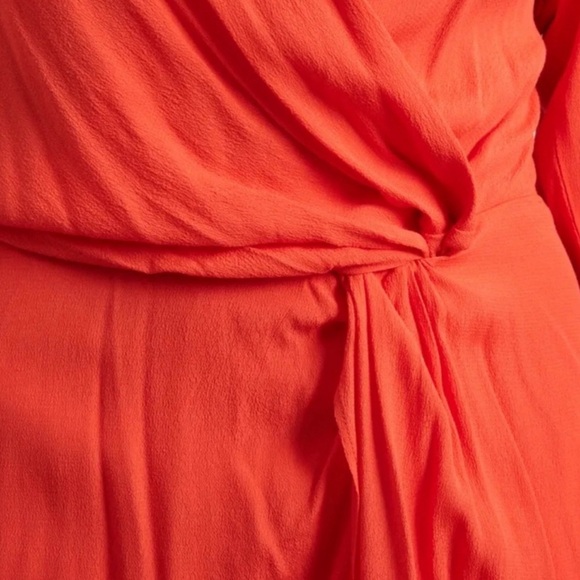 SUNCOO • Geranium Robe Carita Viscose Dress Designed In France - Picture 3 of 7